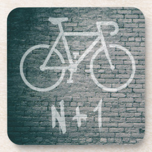 Posavasos Graffiti en bicicleta N+1