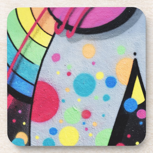 Posavasos graffiti modesto (Frente)