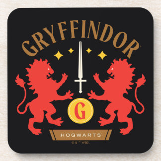 Posavasos Gráfica de doble león de la casa GRYFFINDOR™