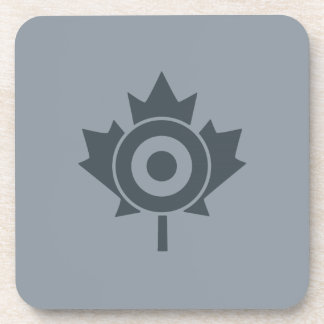 Posavasos Gráfica de hojas de arce canadiense Roundel Mod