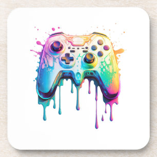 Posavasos Gráfico de jugador de videojuegos - Amante de vide