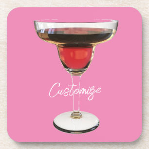 Posavasos Gran bebida de cóctel Margarita Roja Thunder_Cove