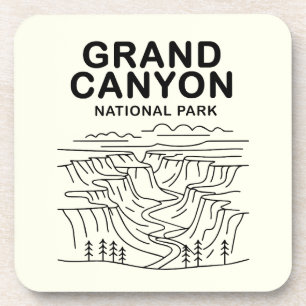 Posavasos Gran Cañón Parque Nacional de Arte
