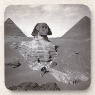 Posavasos Gran Esfinge y Necrópolis de las Pirámides de Giza