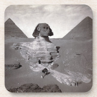 Posavasos Gran Esfinge y Necrópolis de las Pirámides de Giza