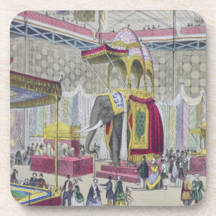 Posavasos Gran exposición, 1851: Departamento indio de la