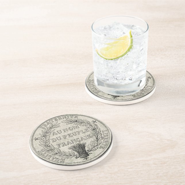 Posavasos Gran foca de Francia (Lado)