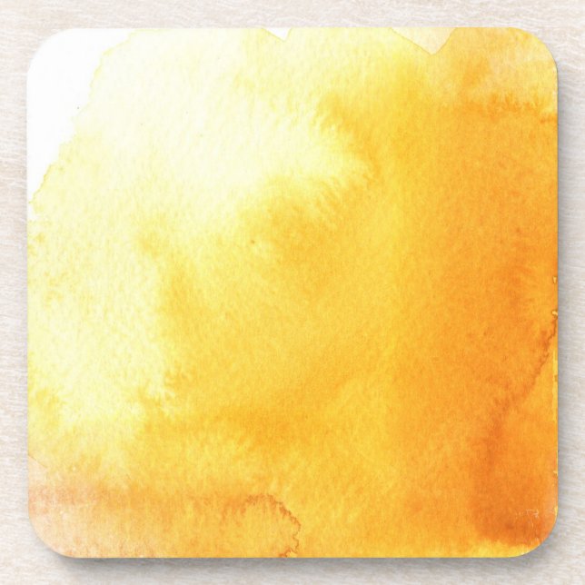 Posavasos gran fondo de la acuarela - pinturas 4 de la (Frente)