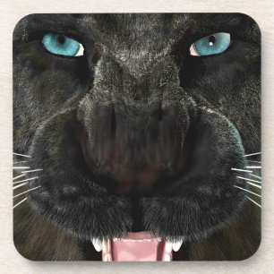 Posavasos Gran Gato Pantera Negra