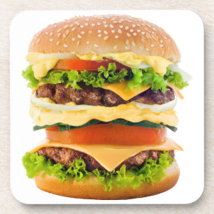 Posavasos Gran hamburguesa de queso