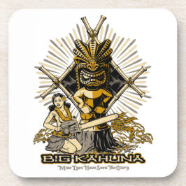 Posavasos Gran Kahuna Tiki Hula Pinup Chica