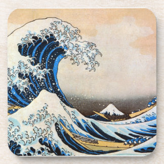 Posavasos Gran ola, Hokusai, Ukiyo-e