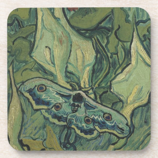 Posavasos Gran Polilla Pavo Real por Vincent van Gogh