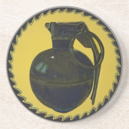 Posavasos Granada verde