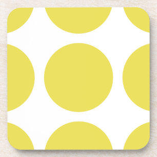 Posavasos Grandes montañas de puntos de polka