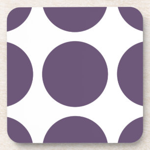 Posavasos Grandes montañas de puntos de polka