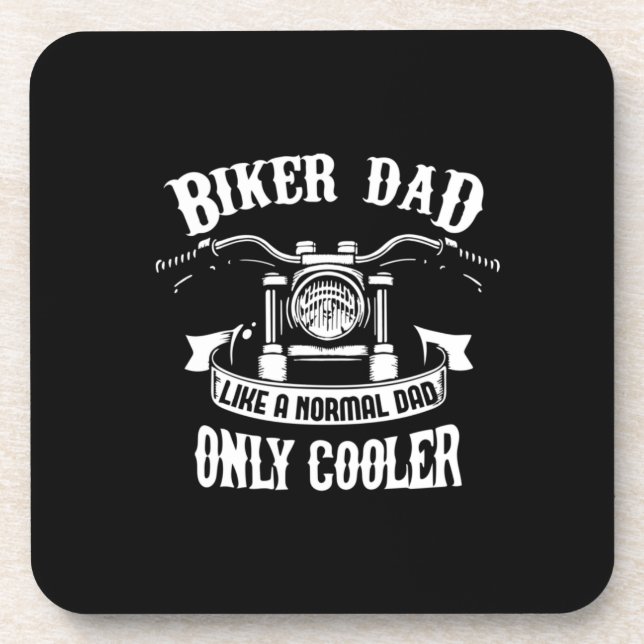 Posavasos Grandfather Quotes | Best Biker Dad (Frente)