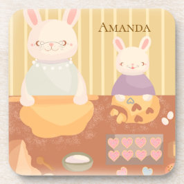 Posavasos Grandma Baking Cookies