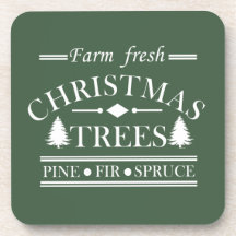 Granja fresca Árboles de navidad