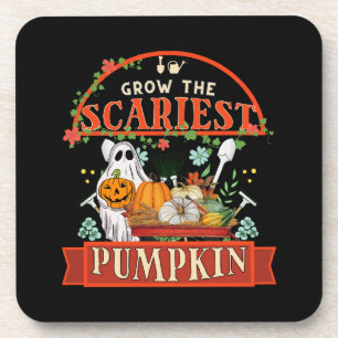 Posavasos Granjero de calabazas Halloween