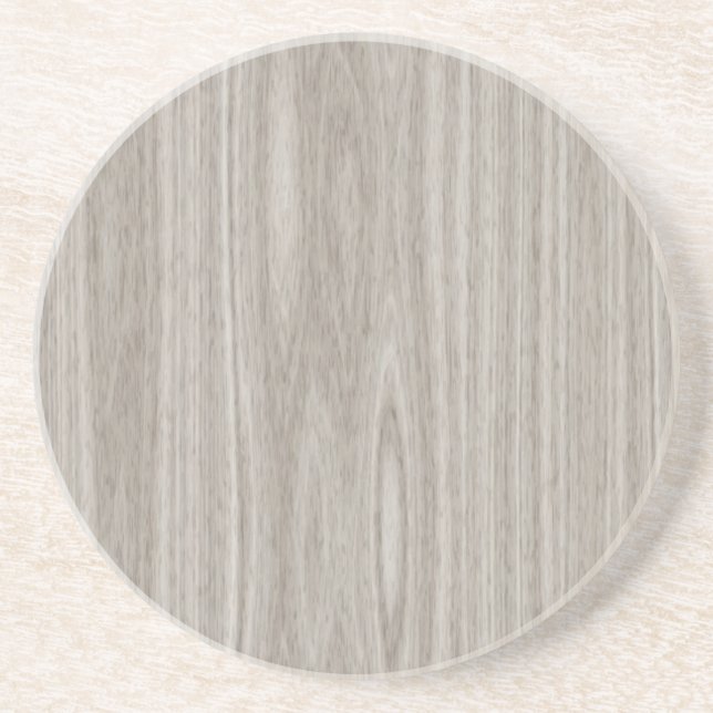 Posavasos Grano de madera gris (Frente)
