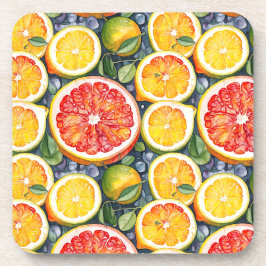 Posavasos Grapefruit, extremidades y cítricos de lémones