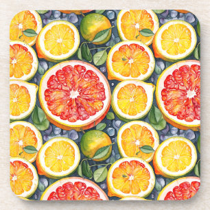 Posavasos Grapefruit, extremidades y cítricos de lémones