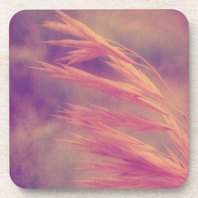 Posavasos Grass Seed Purple Haze Digital Art (Frente)