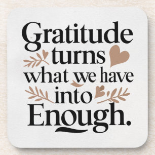 Posavasos Gratitude Coaster