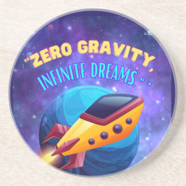 Posavasos Gravedad cero sueños infinitos