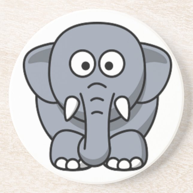 POSAVASOS GRAY ELEPHANT (Frente)