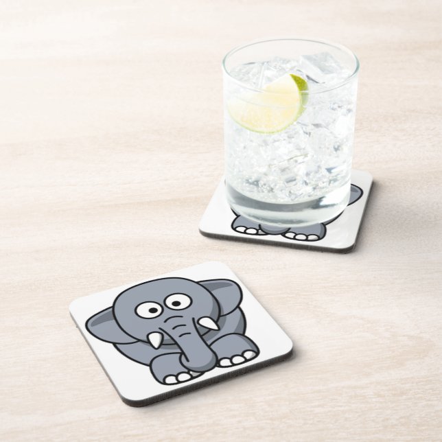 POSAVASOS GRAY ELEPHANT (Lado Derecho)