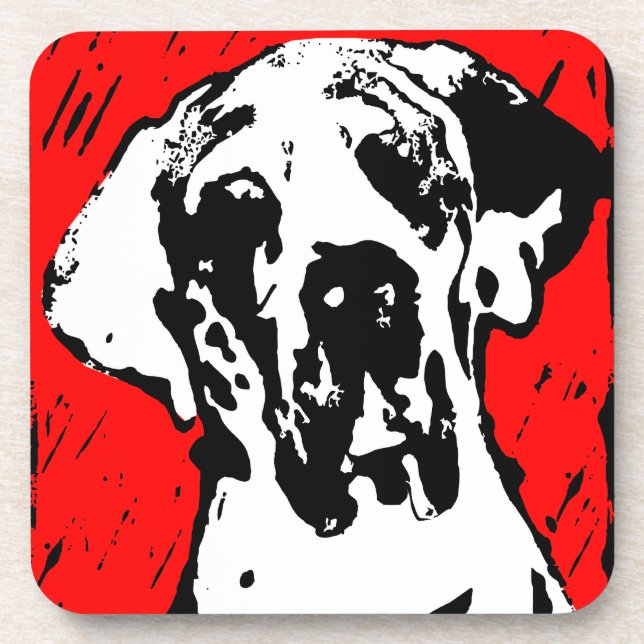 Posavasos Great Dane Graphics (Frente)