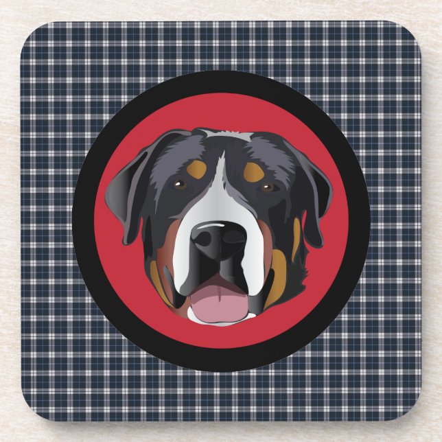 POSAVASOS GREATER SWISS MOUNTAIN DOG (Frente)