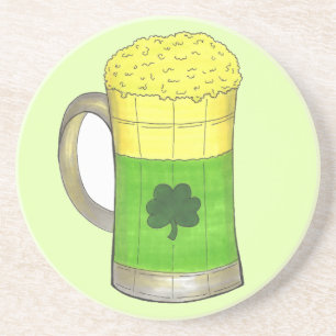 Posavasos Green Beer Irish Shamrock St. Patrick's Day