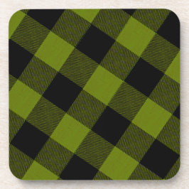 Posavasos Green Buffalo Check Garden
