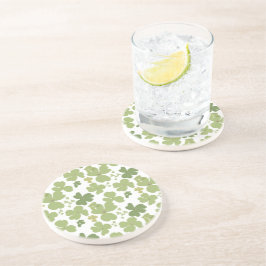 Posavasos Green Cloverleaf St Patrick Day Garden