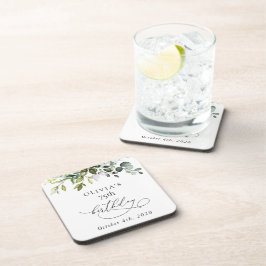 Posavasos Greenery, Eucalyptus Leaves, Boho, Birthday