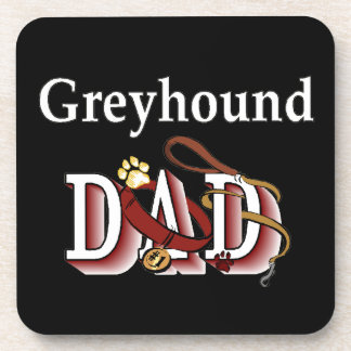 Posavasos Greyhound Dog Dad