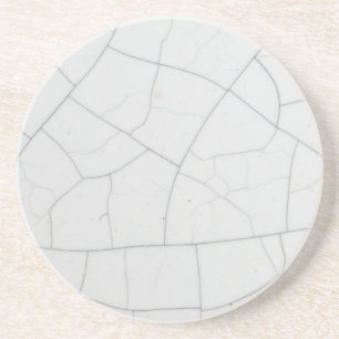 Posavasos Grietas de piedra blanca