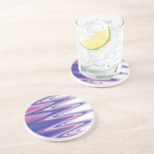 Posavasos Gris azul de Fuchsia
