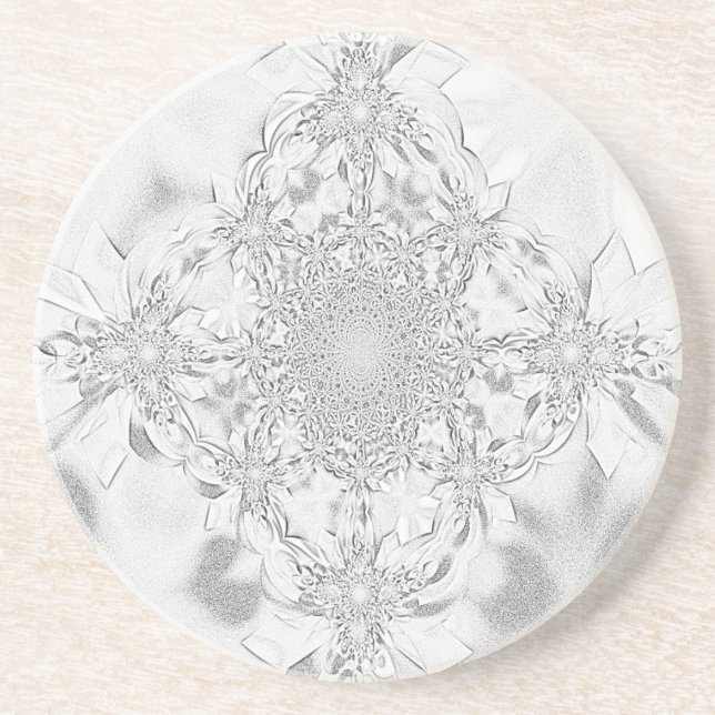Posavasos Gris del lápiz (Frente)