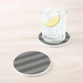 Posavasos Gris rayado acogedor