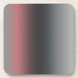 Posavasos Gris, rosa, gradiente negro, Ombre.