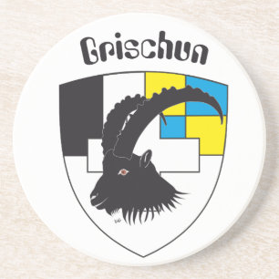 Posavasos Grischun Svizra Untersetzer