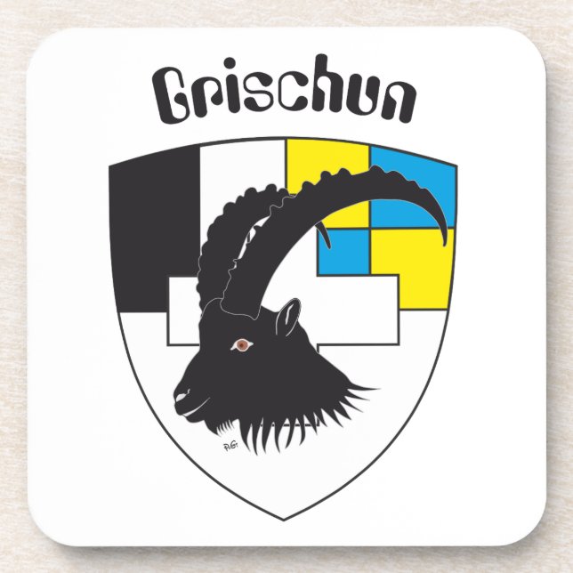 Posavasos Grischun Svizra Untersetzer (Frente)