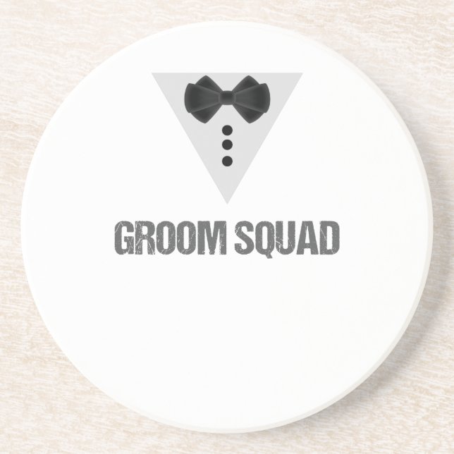Posavasos Groom Squad (Frente)