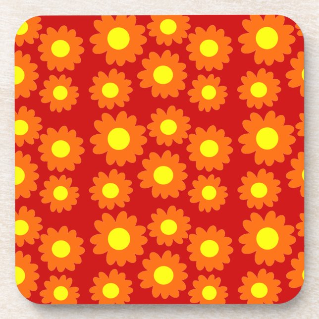 Posavasos Groovy Daisies (Frente)