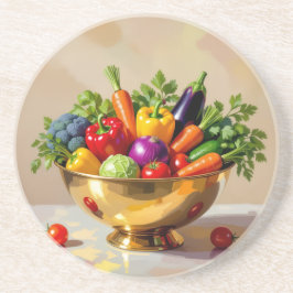 Posavasos „Grüne Kraft – Das Leben aus der Erde“