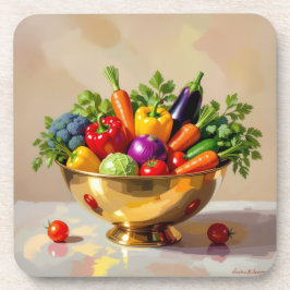 Posavasos „Grüne Kraft – Das Leben aus der Erde“